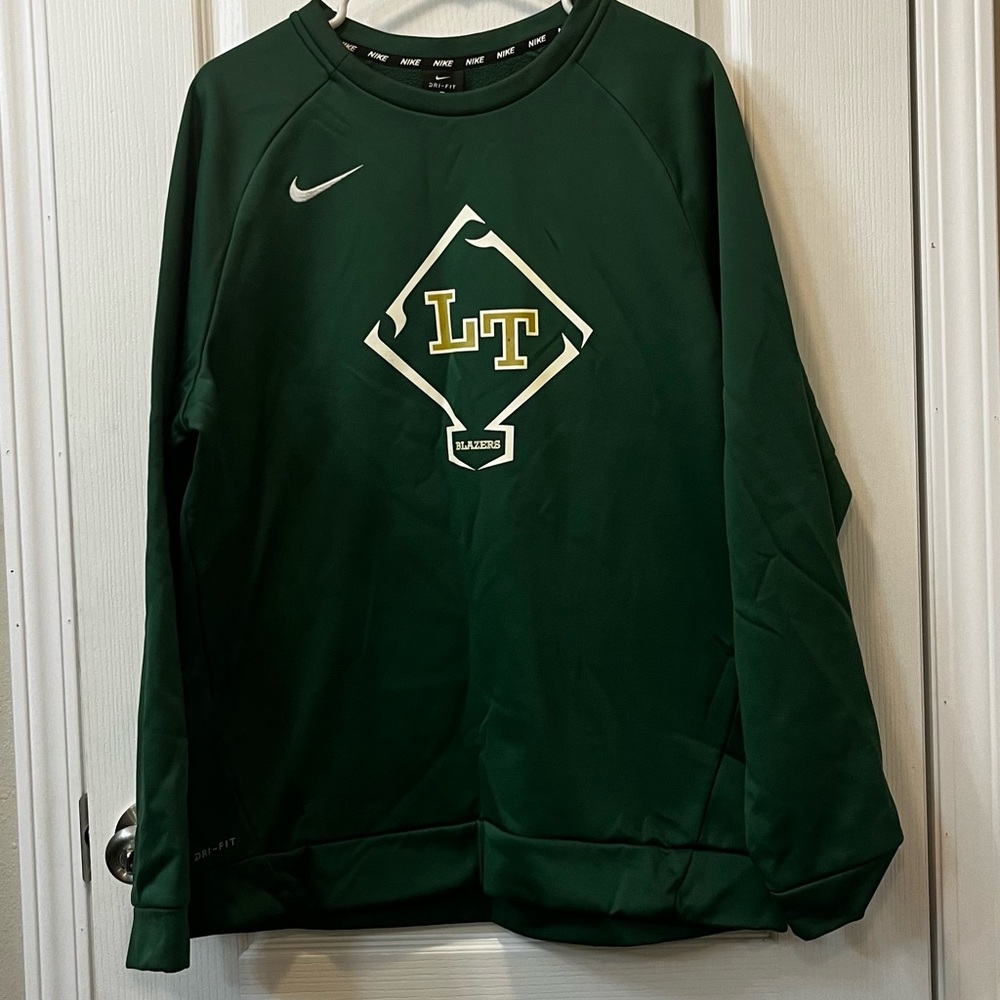 Nike Dri Fit LT Blazers Crewneck Sweatshirt Size Large